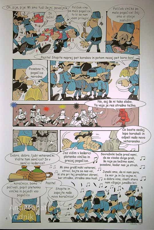 PRINCEZKA IN PASTIRČEK V STRIPU, Pavel Golia Santi