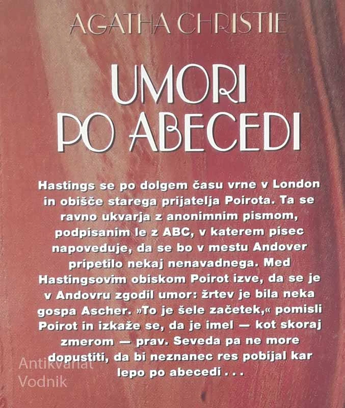 UMOR PO ABECEDI, Agatha Christie