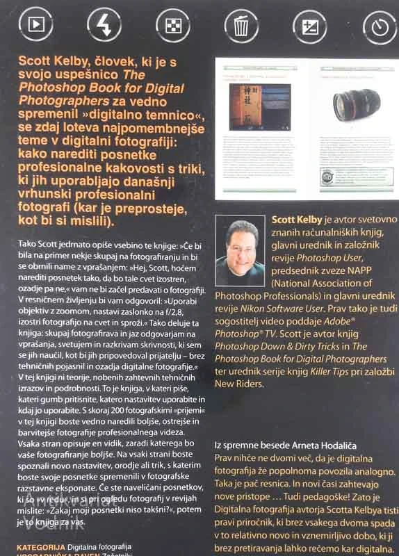 DIGITALNA FOTOGRAFIJA, 1. in 2. KNJIGA, Scott Kelby