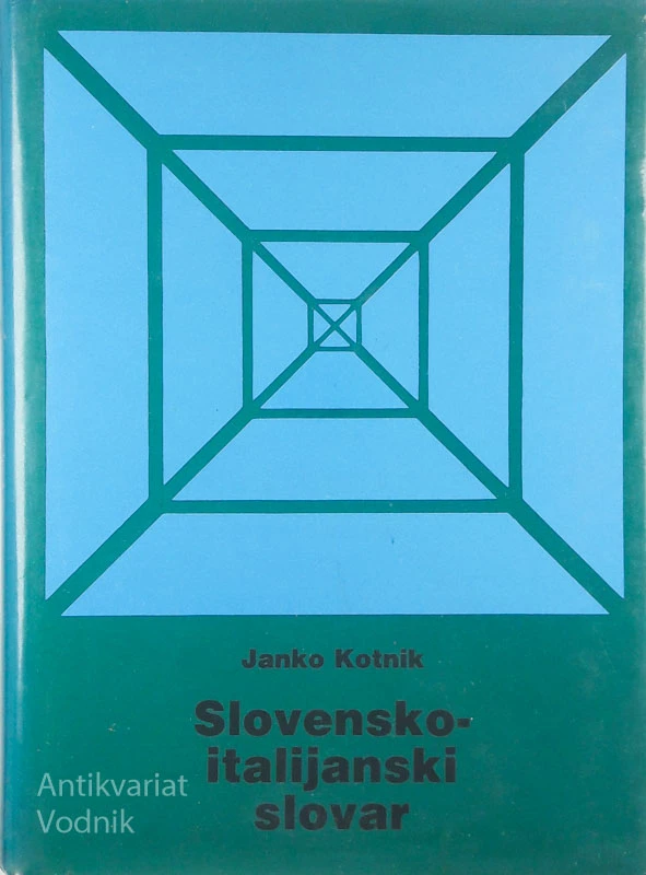 SLOVENSKO-ITALIJANSKI SLOVAR, Janko Kos
