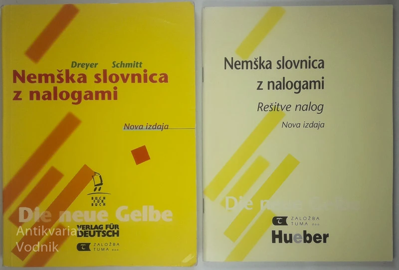 NEMŠKA SLOVNICA Z NALOGAMI IN REŠITVE, Dreyer in Schmitt