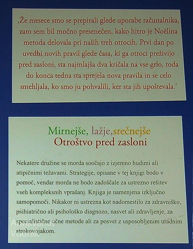 MIRNEJŠE, LAŽJE, SREČNEJŠE; OTROŠTVO PRED ZASLONI, Noël Janis Norton