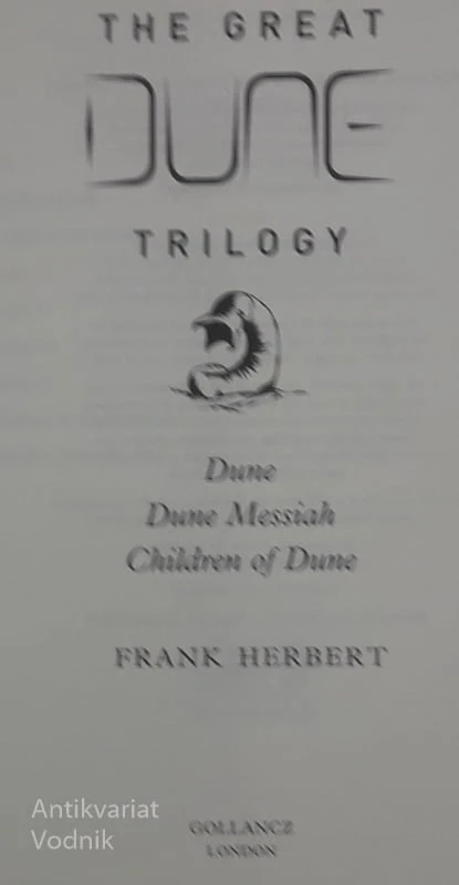 DUNE TRILOGY, Frank Herbert