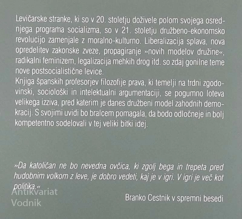 NOVA LEVICA IN KRŠČANSTVO, Francisco Jose Contreras in Diego Poole