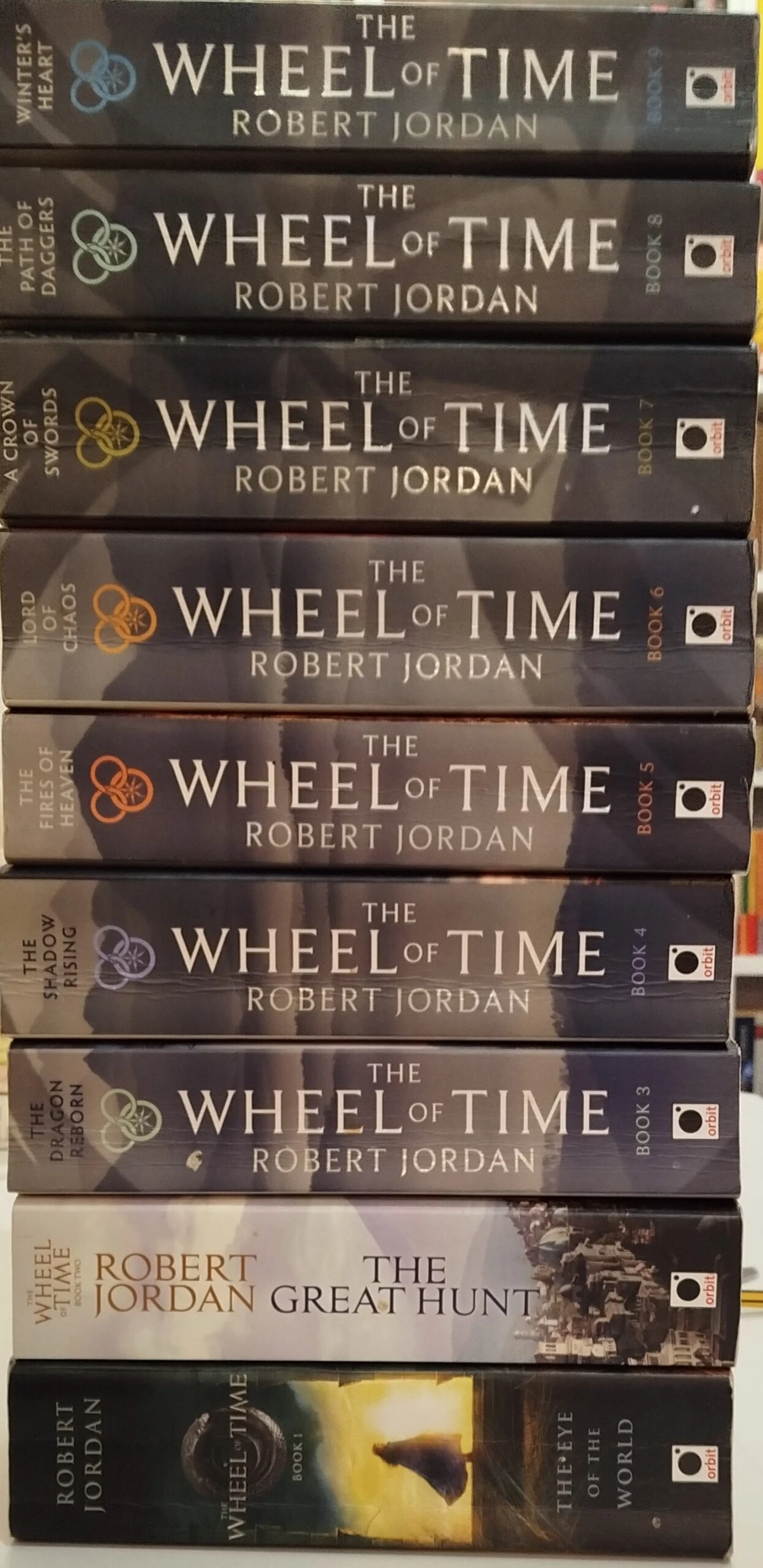 THE WHEEL OF TIME, Robert Jordan (1 – 9 knjig)