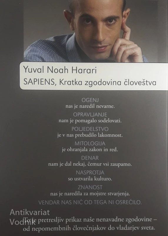 SAPIENS: KRATKA ZGODOVINA ČLOVEŠTVA, Y. N. Harari
