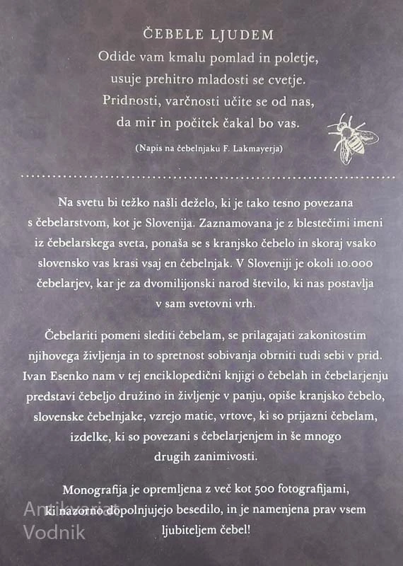SVET ČEBEL, Ivan Esenko