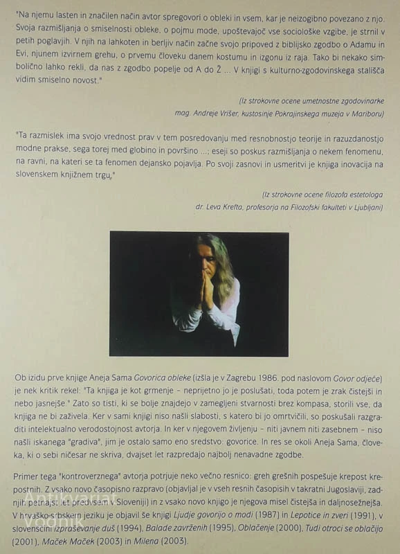 OBLAČENJE I IN MODA, Anej Sam