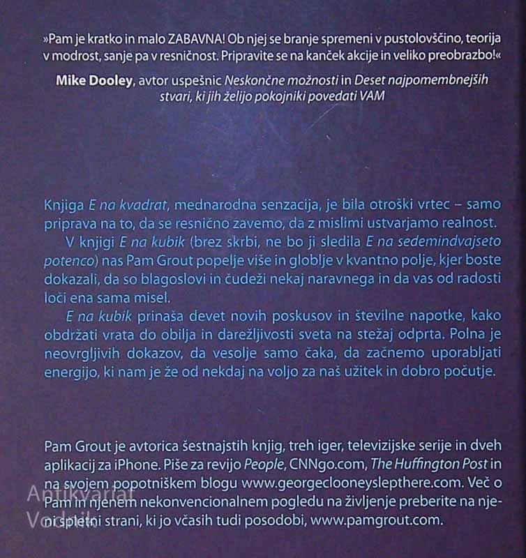 E3; E NA KUBIK, Pam Grout