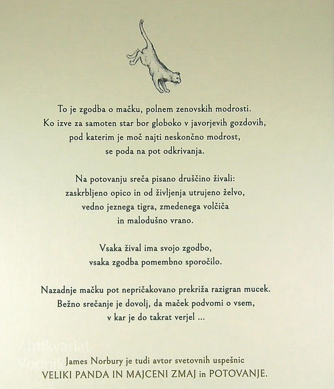 MAČEK, KI JE UČIL ZEN, James Norbury