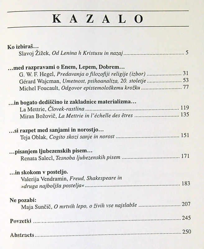 PROBLEMI 3-4/2001