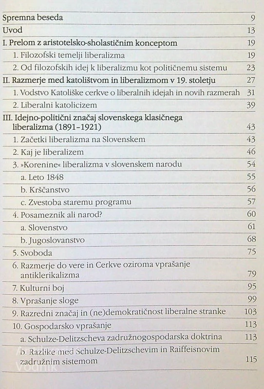 SLOVENSKI KLASIČNI LIBERALIZEM, Zvonko Bergant