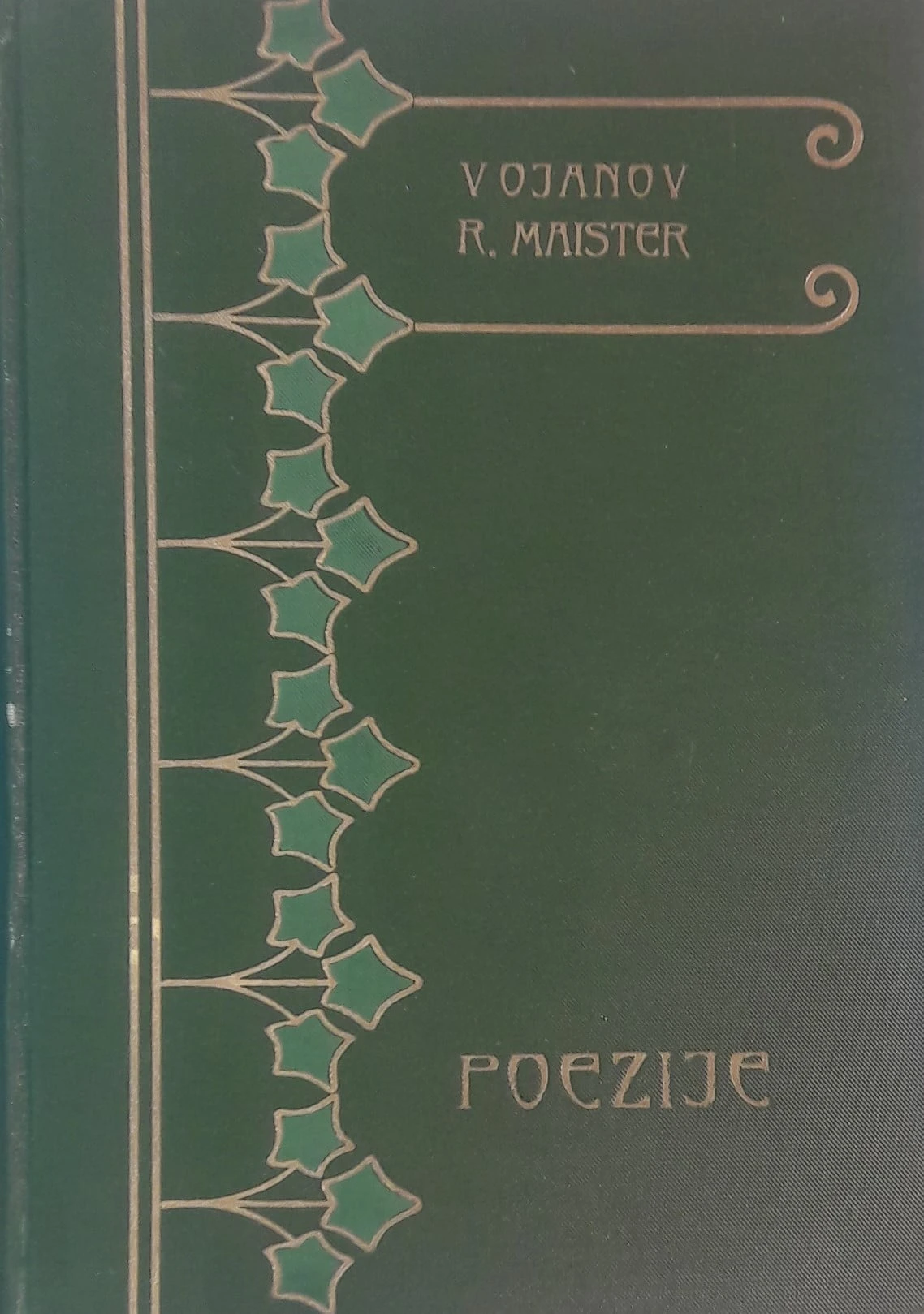 Vojanov Rudolf Maister, POEZIJE