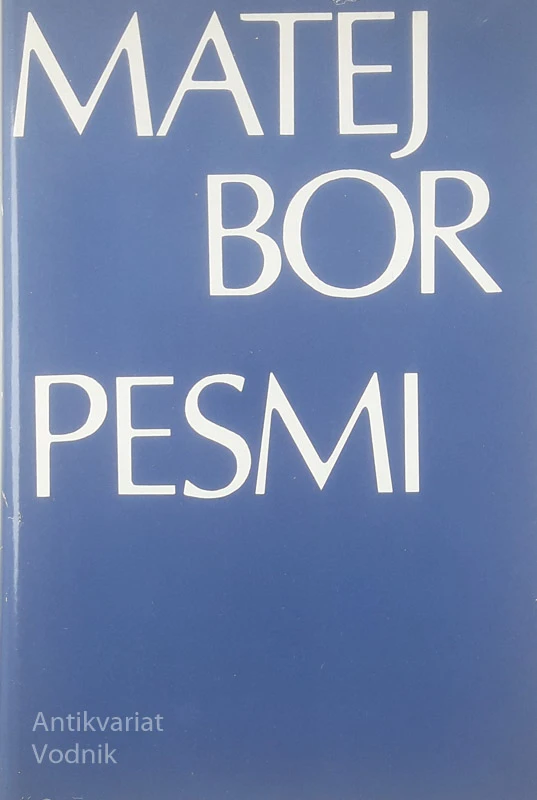 PESMI, Matej Bor