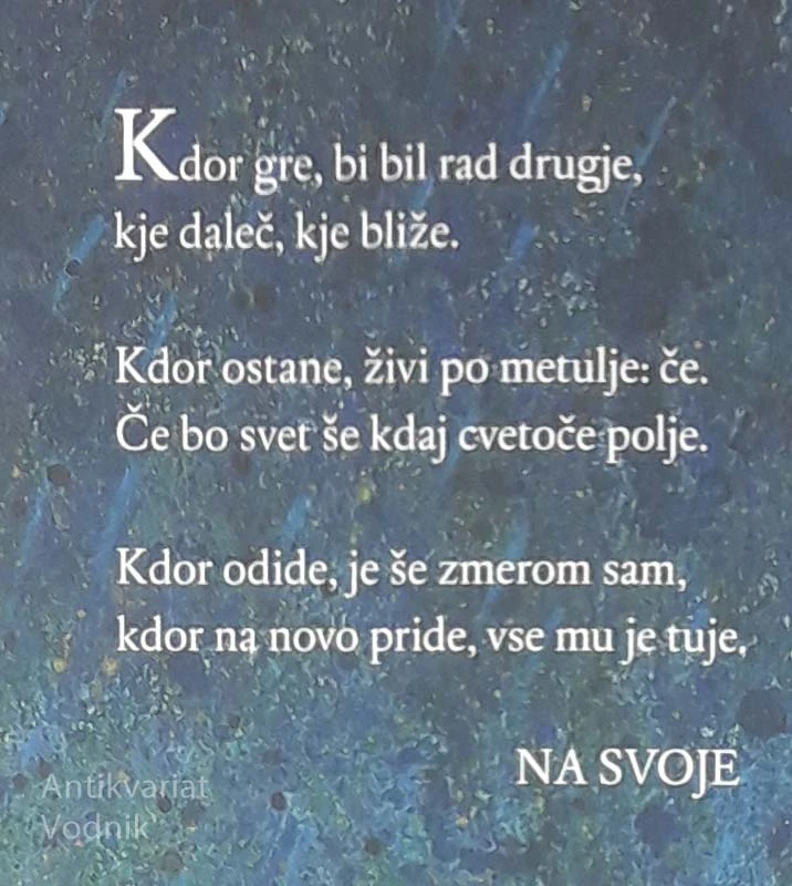 KOT SUHO ZLATO, Marko Kravos