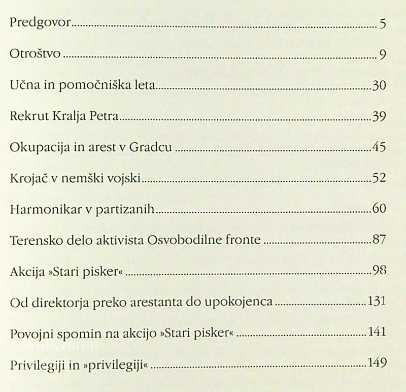 HARMONIKA, ŠKARJE IN STARI PISKER, Ivan GROBELNIK – Ivo