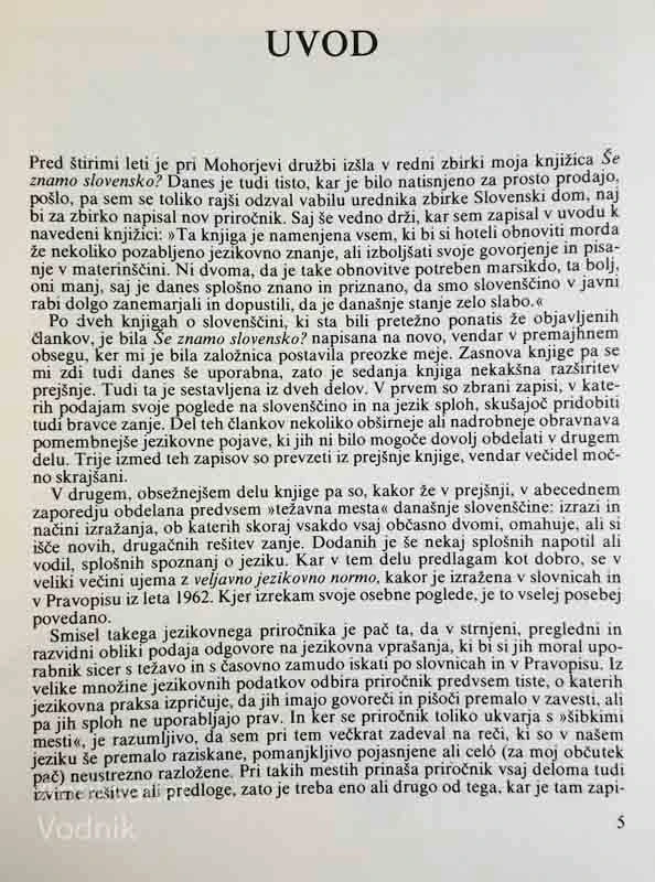 ZA LEPO DOMAČO BESEDO, J. Gradišnik