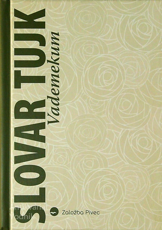 SLOVAR TUJK; VADEMEKUM
