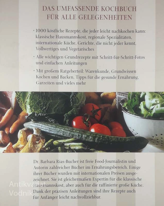 DAS GROSSE BUCH DER GUTEN KUCHE, Barbara Rias-Bucher