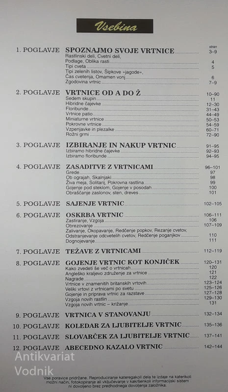 VRTNICE, Dr. D. G. Hessayon