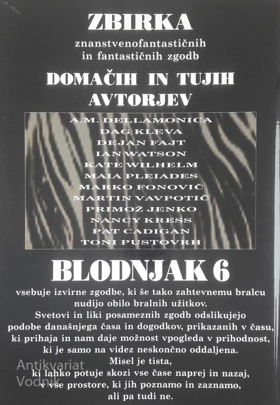 BLODNJAK ZNANSTVENE FANTASTIKE 6, več avtorjev