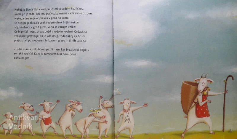 VOLK IN SEDEM KOZLIČKOV, Jacob & Wilhelm Grimm