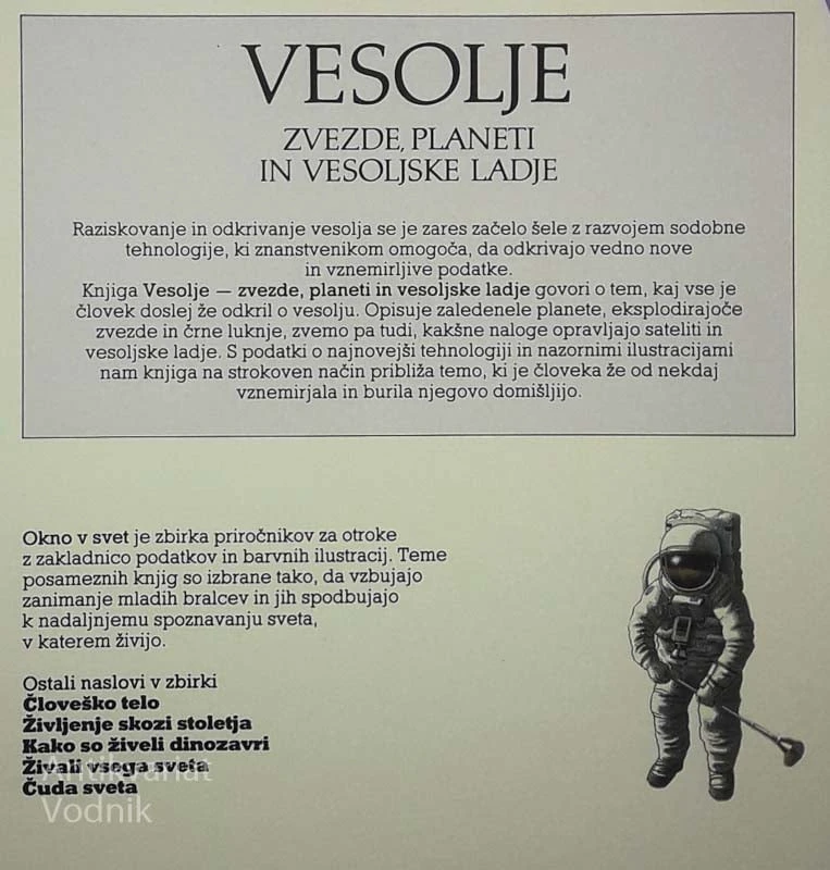 VESOLJE; ZVEZDE, PLANETI IN VESOLJSKE LADJE, Sue Becklake
