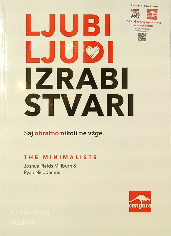LJUBI LJUDI IZRABI STVARI, Joshua Fields Millburn in Ryan Nicodamus