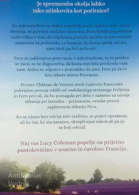 POLETJE V PROVANSI, Lucy Coleman