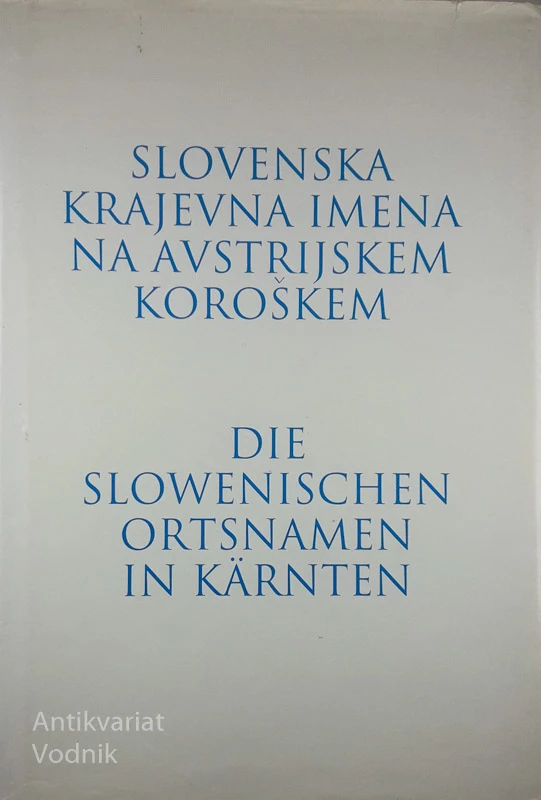 SLOVENSKA KRAJEVNA IMENA NA AVSTRIJSKEM KOROŠKEM, Pavel Zdovc