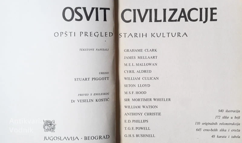 OSVIT CIVILIZACIJE – Opšti pregled starih kultura
