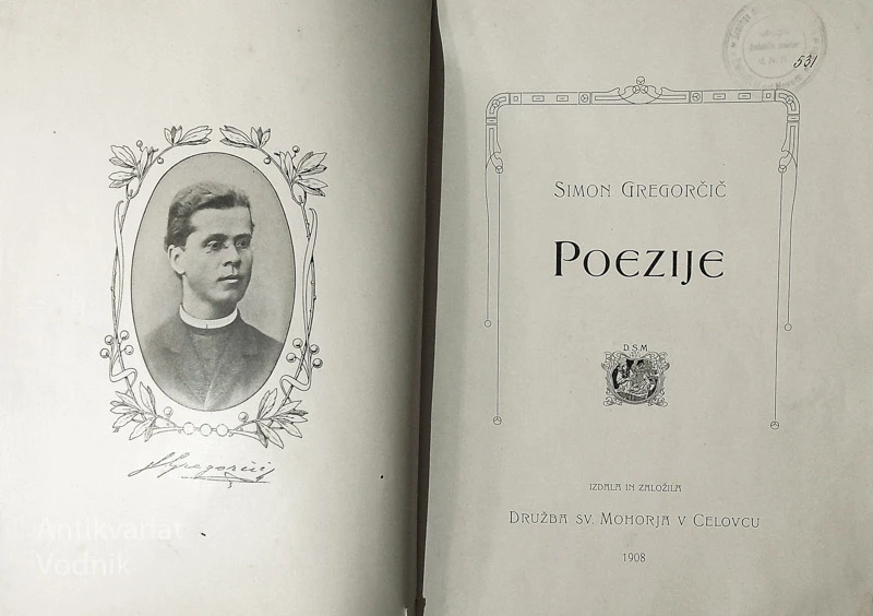 POEZIJE, Simon Gregorčič