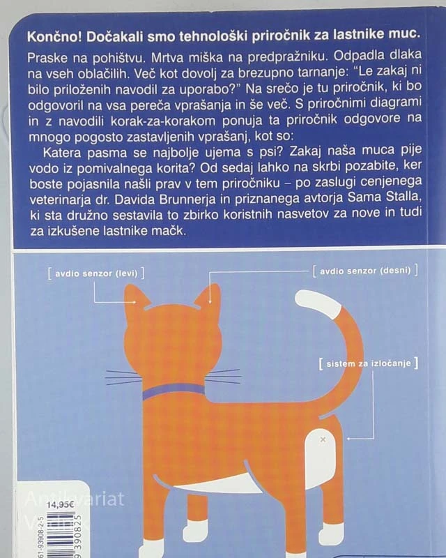MAČKA, PRIROČNIK ZA LASTNIKE, dr. David Brunner in Sam Stall