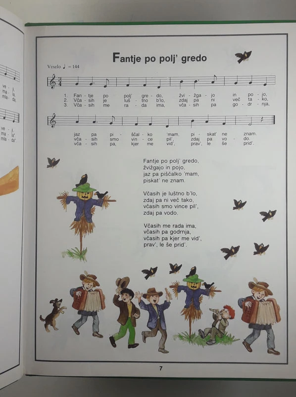 PIKA POKA POD GORO: SLOVENSKE LJUDSKE PESMI ZA OTROKE, 1-4 delov