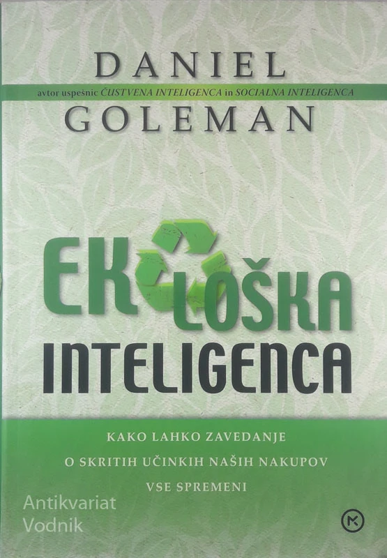 EKOLOŠKA INTELIGENCA, Daniel Goleman