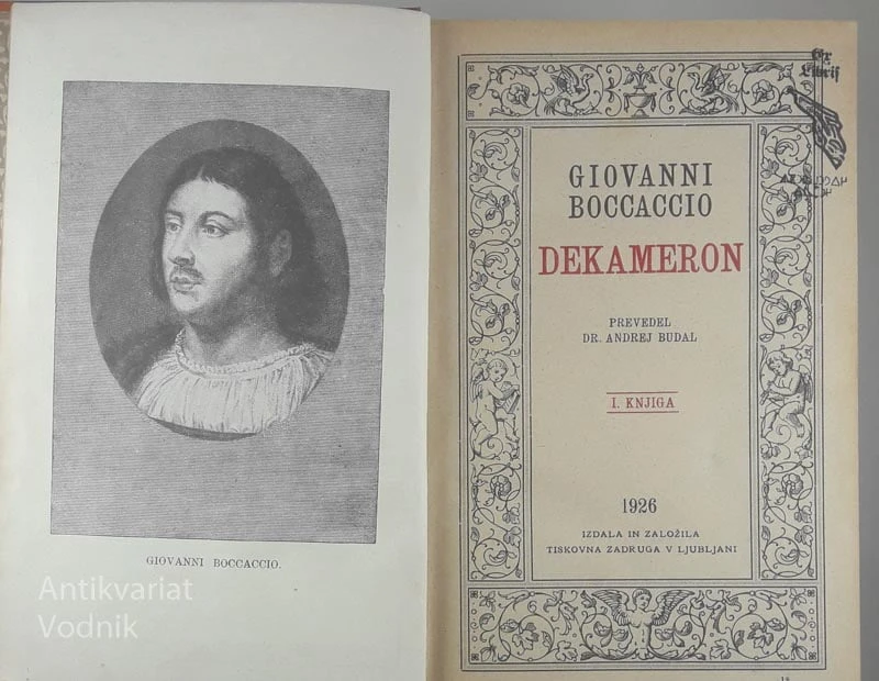 DEKAMERON, Giovanni Boccaccio