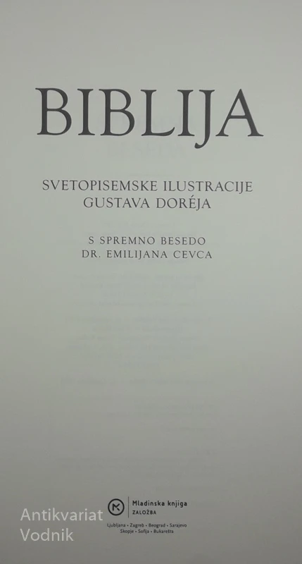 BIBLIJA, ilustracije Gustava Doréja