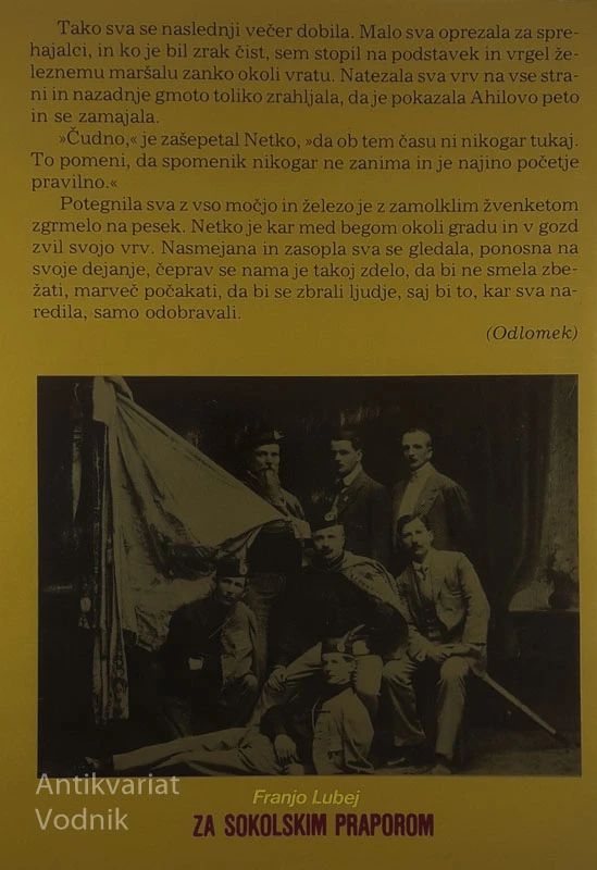 ZA SOKOLSKIM PRAPOROM, Franjo Lubej