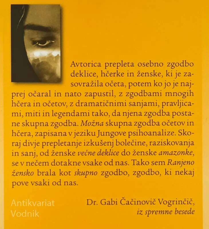 RANJENA ŽENSKA, Linda Schierse Leonard