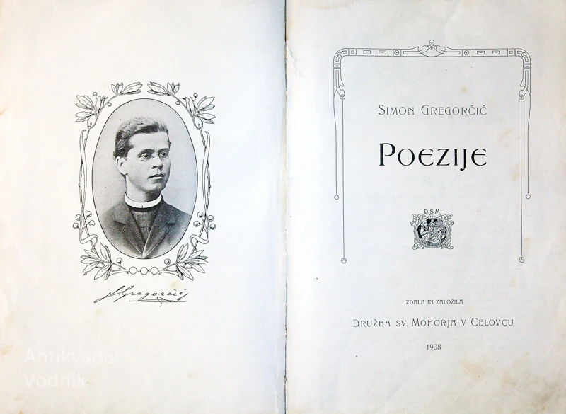 POEZIJE, Simon Gregorčič