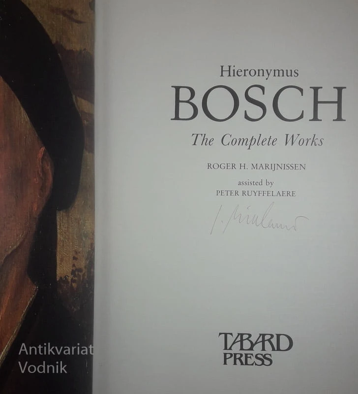 BOSCH, R. H. Marijnissen in P. Ruyffelaere