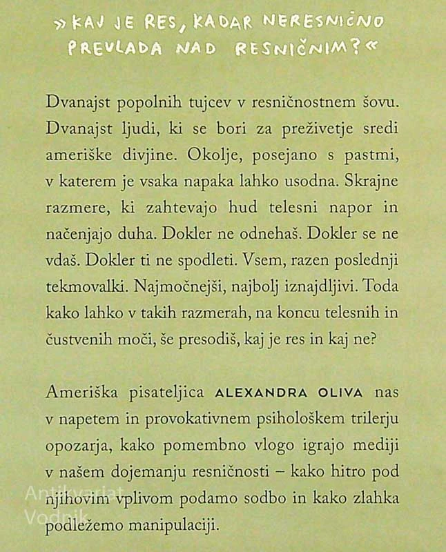 POSLEDNJA, Alexandra Oliva