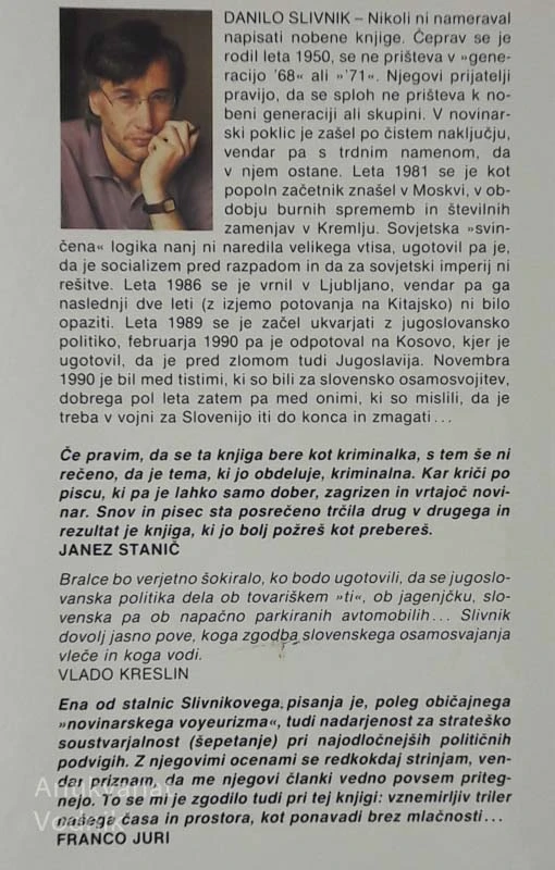 STO OSAMOSVOJITVENIH DNI, Danilo Slivnik