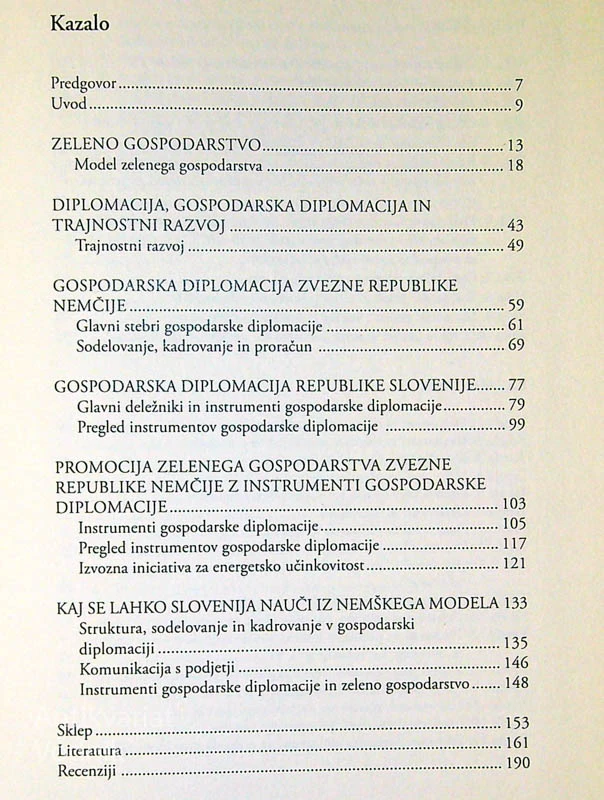 GOSPODARSKA DIPLOMACIJA NEMČIJE IN SLOVENIJE V SLUŽBI PROMOCIJE ZELENEGA GOSPODARSTVA, Vesna Sasso in Boštjan Udovič