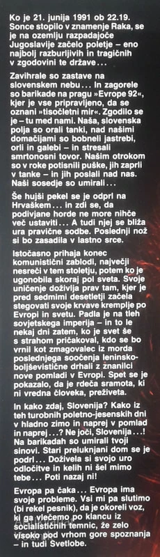SLOVENIJA SKOZI OGENJ DO NEODVISNOSTI, France Stele