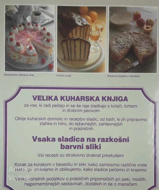 KOLAČI IN TORTE, več avtorjev