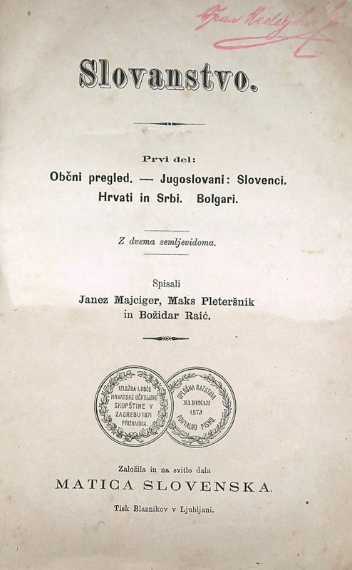 SLOVANSTVO; PRVI DEL, več avtorjev