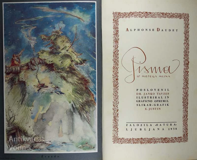 PISMA IZ MOJEGA MLINA, Alphonse Daudet
