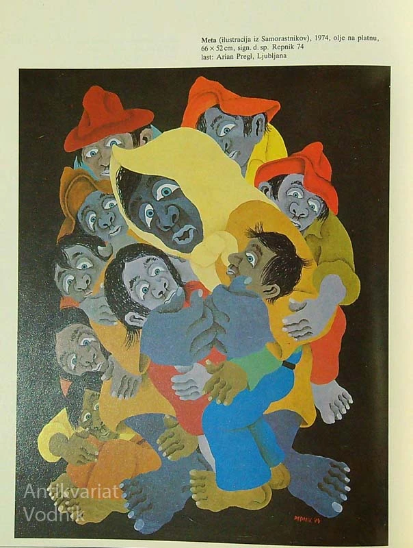 ANTON REPNIK; UMETNOSTNI PAVILJON SLOVENJ GRADEC, katalog