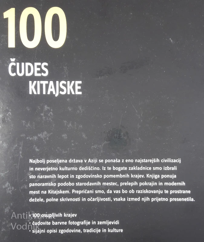 100 ČUDES KITAJSKE